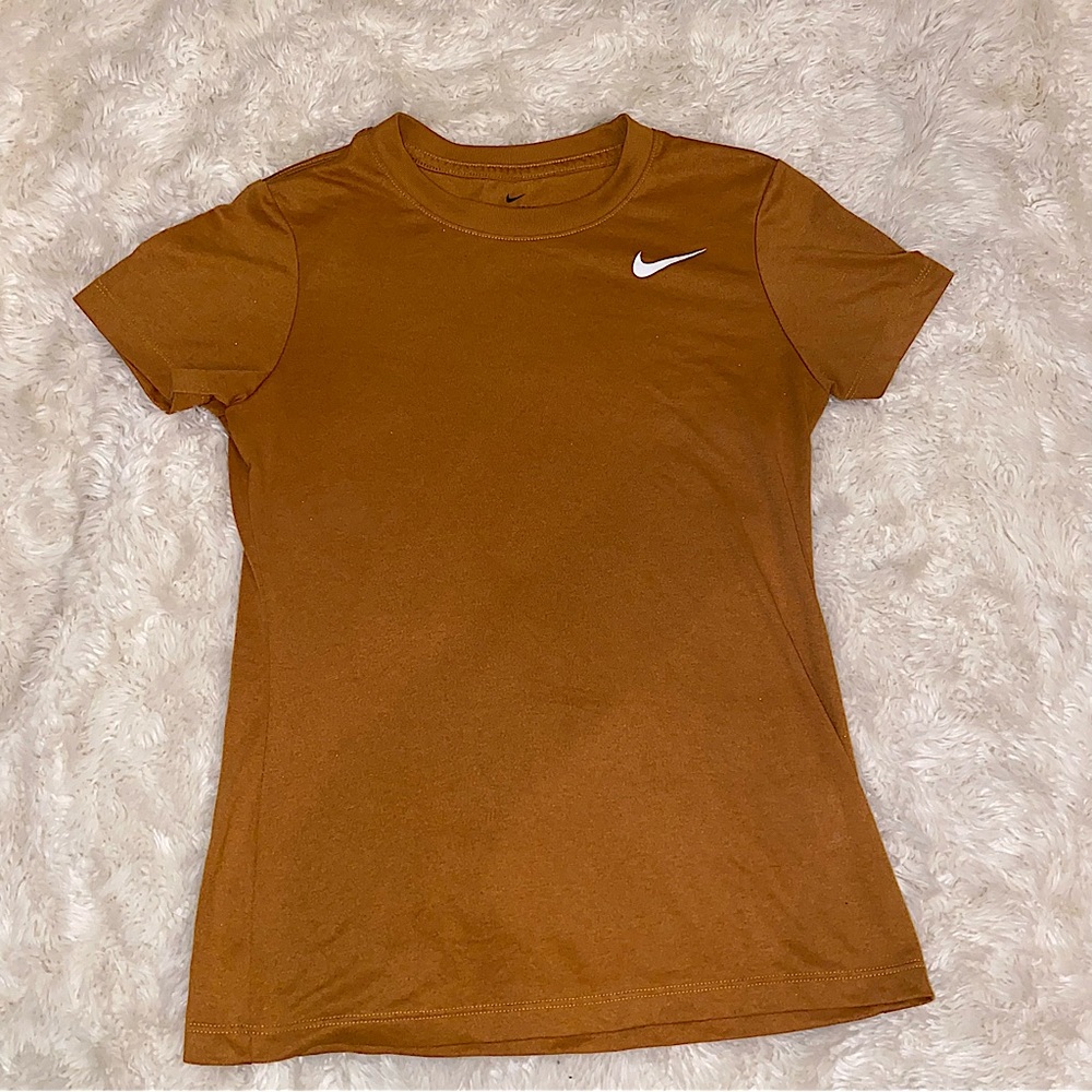 NIKE DRI-FIT ORANGE T SHIRT